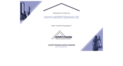 Desktop Screenshot of gerritzmann.de